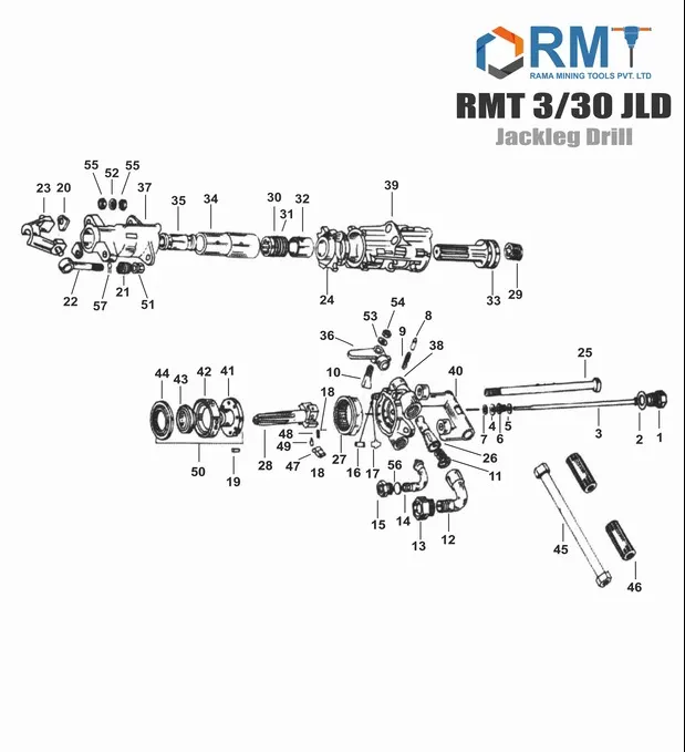 RMT 3/30 JLD Jackleg Drill